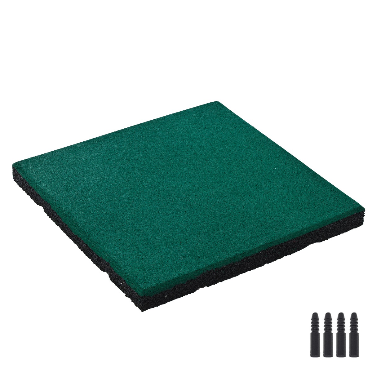 LANDGRID 6X Fallschutzmatten 50x50x4cm Grün Spielplatz Poolmatte Schaukel Spielturm Platten Rutsche ... Pool konzipiert. Die Maße der Matten betragen