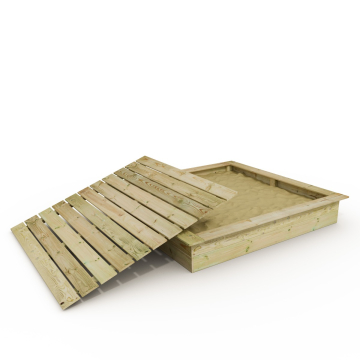 Sandkasten mit Deckel King Kong 195x195 cm  623771