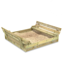 Sandkasten Flip mit Klappdeckel 110x125 cm  620246
