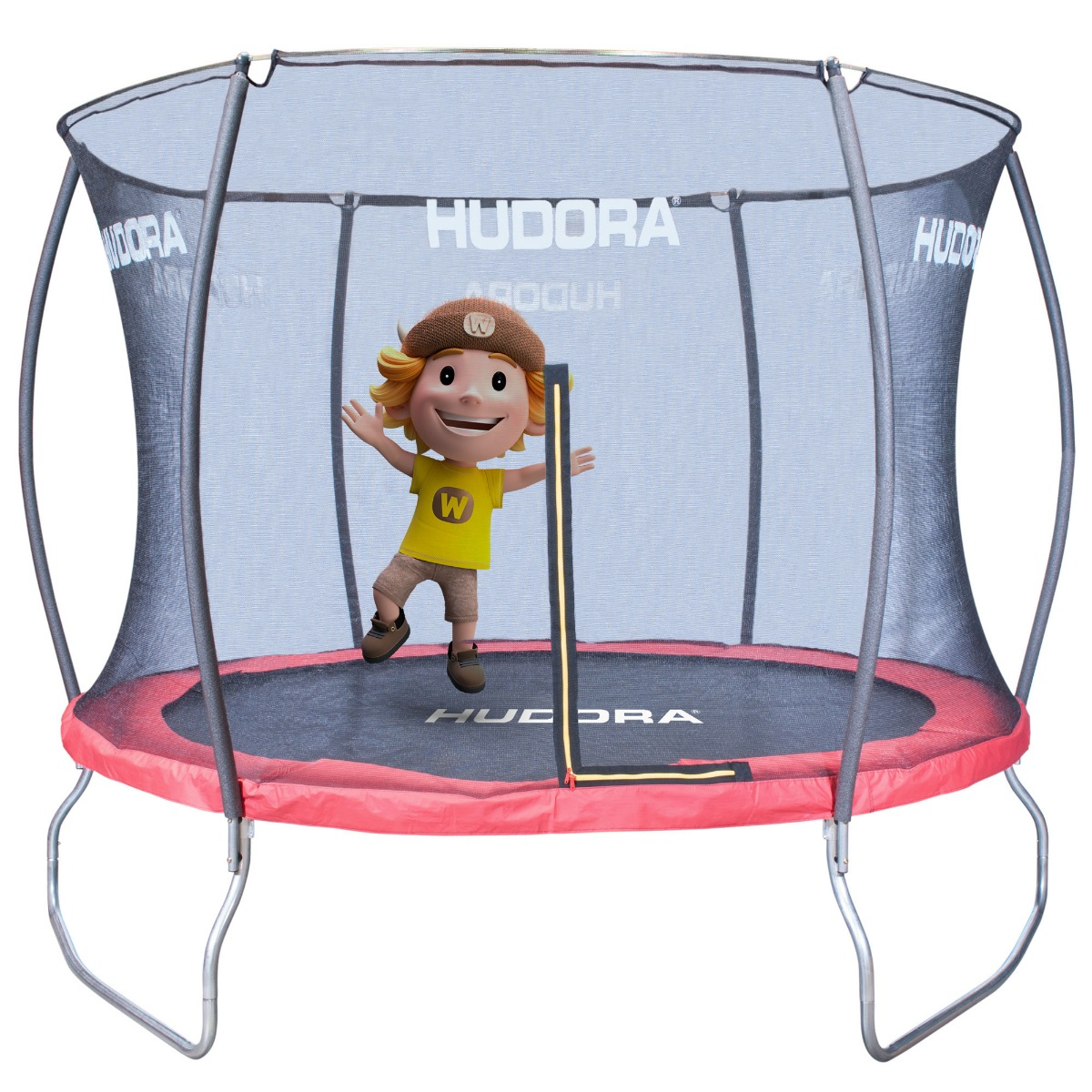 Trampolin für Kinder Hudora 300V outdoor Fantastic