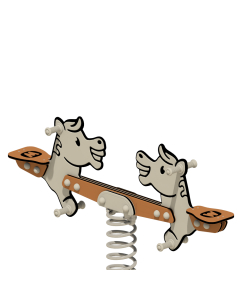 Duo Federwippe Wickey PRO Pferd "Jockey" (Betonanker zum Einbetonieren)  100260
