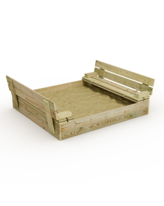 Sandkasten Flip mit Klappdeckel 110x125 cm  620246