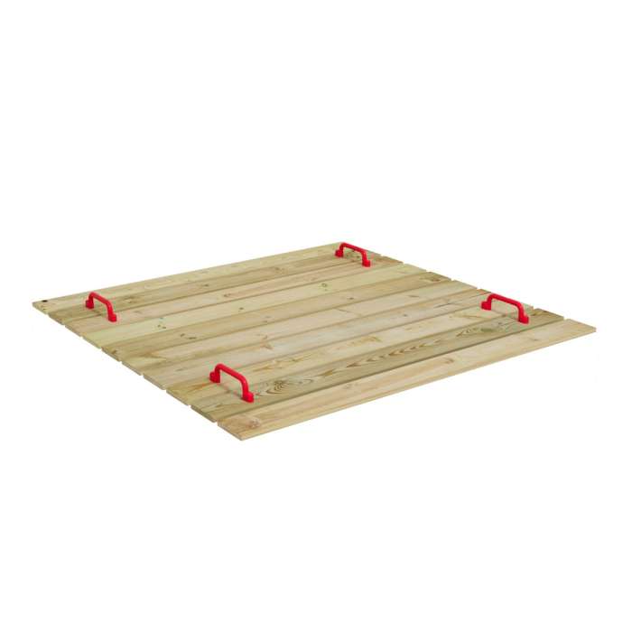Melko Sandbox mit Abdeckung und Sonnenschutz aus Holz ab 76,90