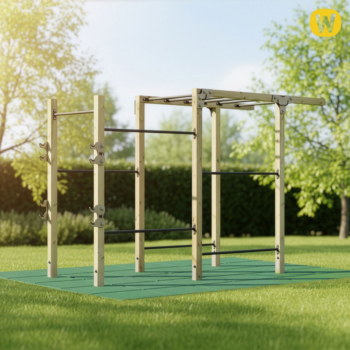 Fallschutzmatte 50x50x3 cm 621705