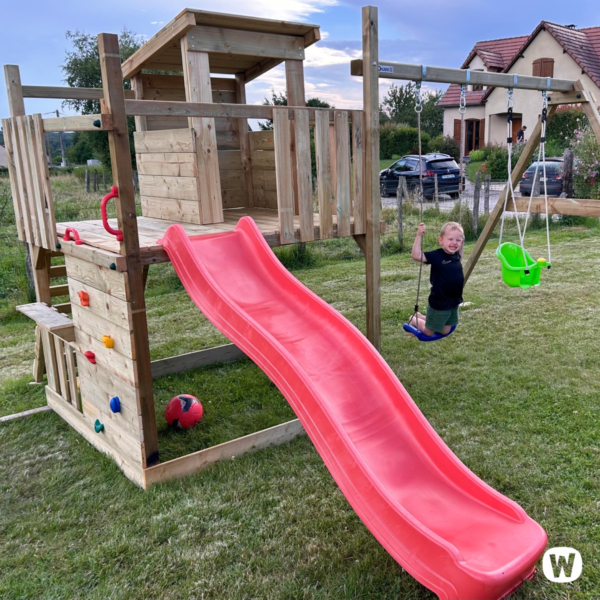 Spielturm Wickey Smart Cabin mit verschiedenen Anbaumodulen 11040001000000_k