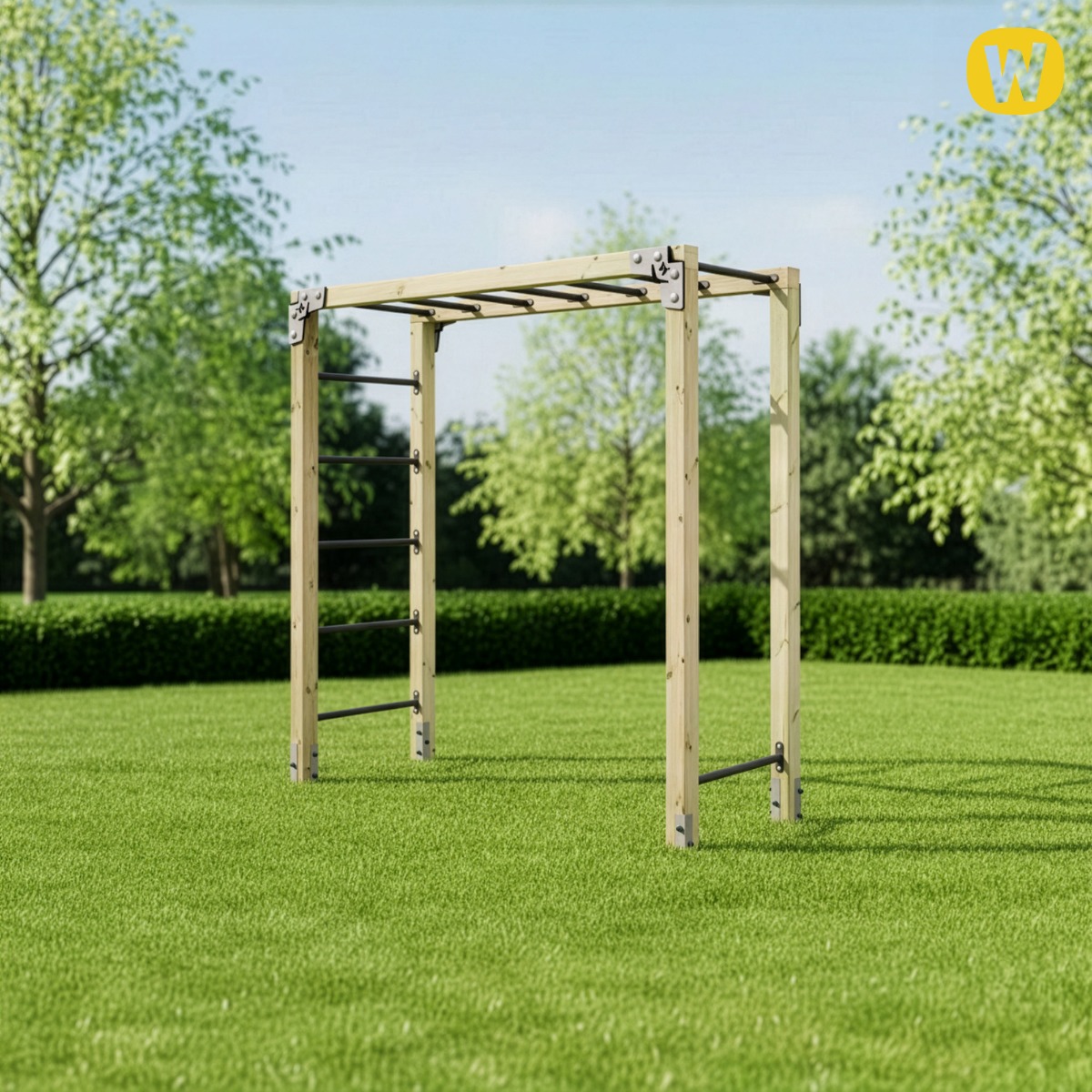 Erweiterbares Fitnessgerät Wickey FIT Gym 425 835957_k