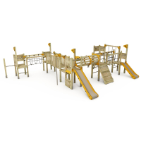 Spielplatz-Klettergerüst Wickey PRO MAGIC Bounce  101092