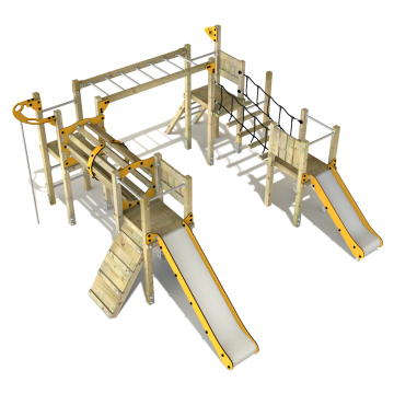 Kletterturm Spielplatz Wickey PRO MAGIC Score  100355